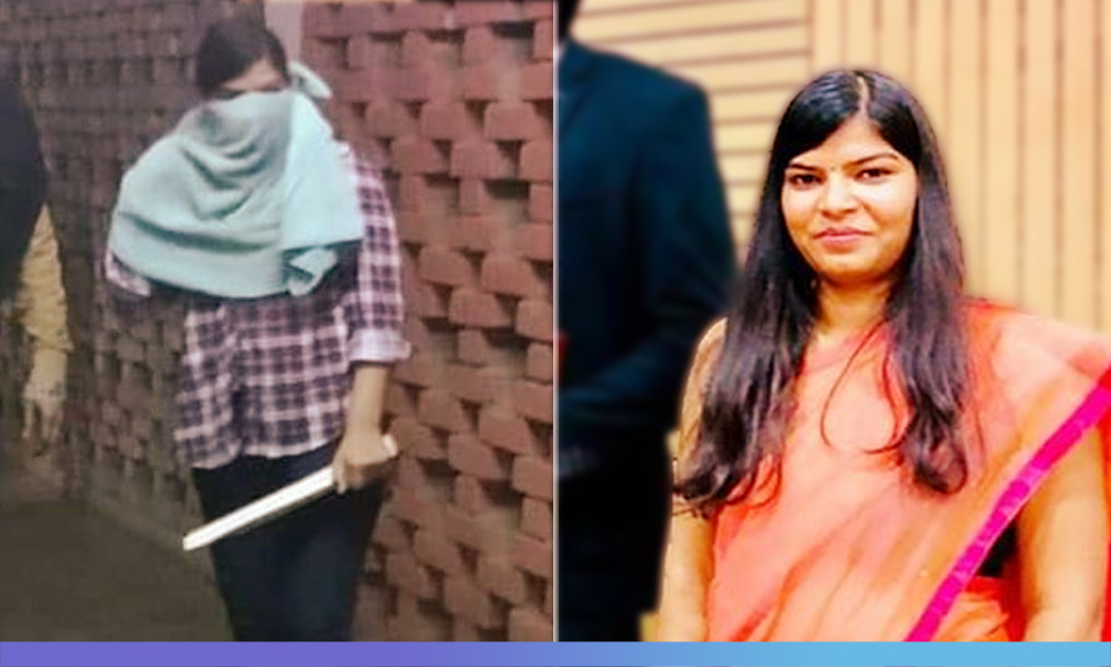 Delhi Police Identifies Masked Woman In JNU Violence As ABVP Activist Komal Sharma