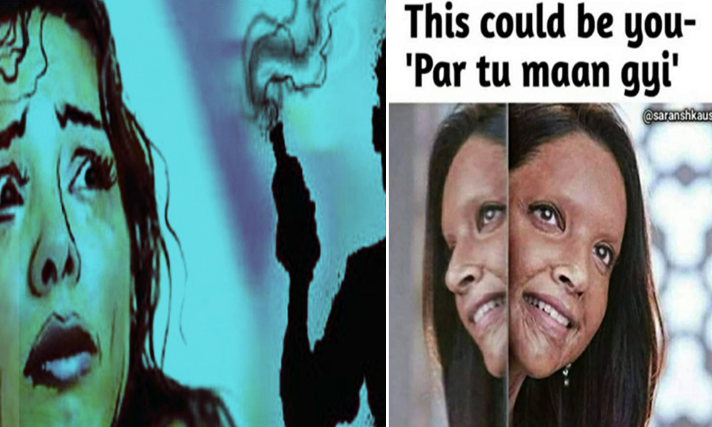 This Could Be You, Par Tu Maan Gyi: Viral Meme Pokes Fun At Acid Attacks On Women Who Refuse Advances