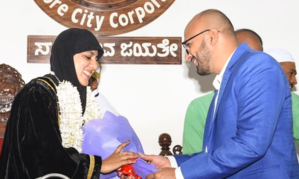 Tasneem Banu Becomes Mysurus First Muslim Woman Mayor