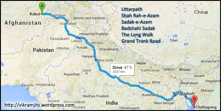 Grand Trunk Road - One Of Asias Oldest & Longest Roads