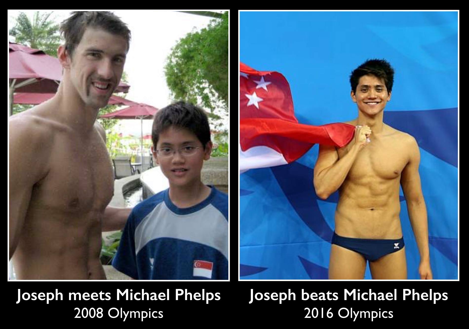 Dreams Do Come True: Fan Beats His Childhood Hero, Michael Phelps To Win Olympics Gold