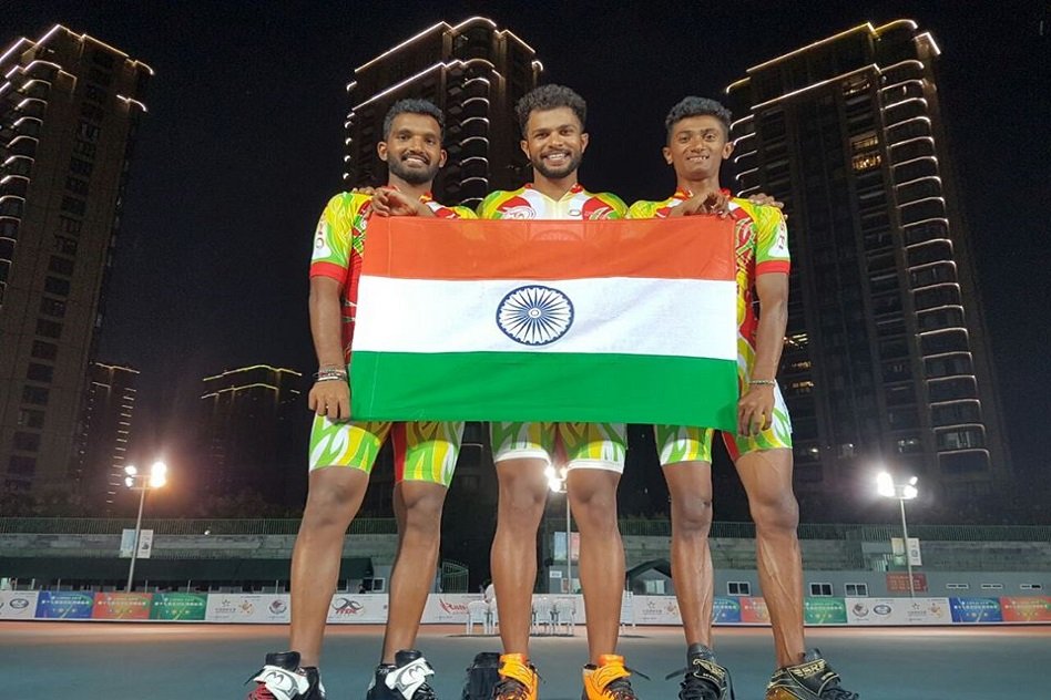 3 Skaters Make India Proud At The Asian Championships; Win Bronze In Men’s Track Relay