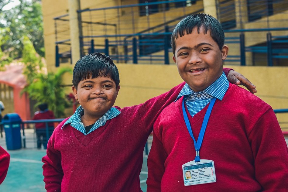 Pranay and his family from India - World Down Syndrome Day