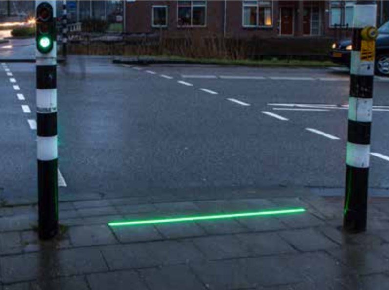 Dutch Town Put Traffic Lights On The Ground Because People Are Staring At Their Phones
