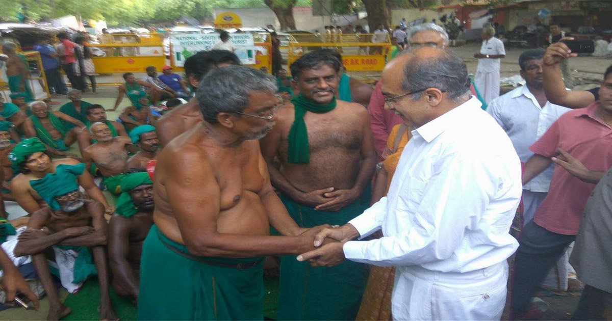 Day 40 Of Farmers Protest: Prashant Bhushan Extends Support To Tamil Nadu Farmers, To File PIL For Them