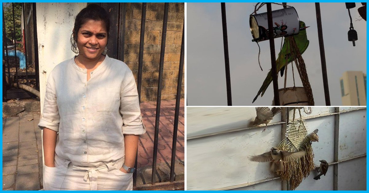 Meet The Mumbaikar Who Has Set Up 100 Bird Shelters & Rears 350 Butterflies In Her Apartment