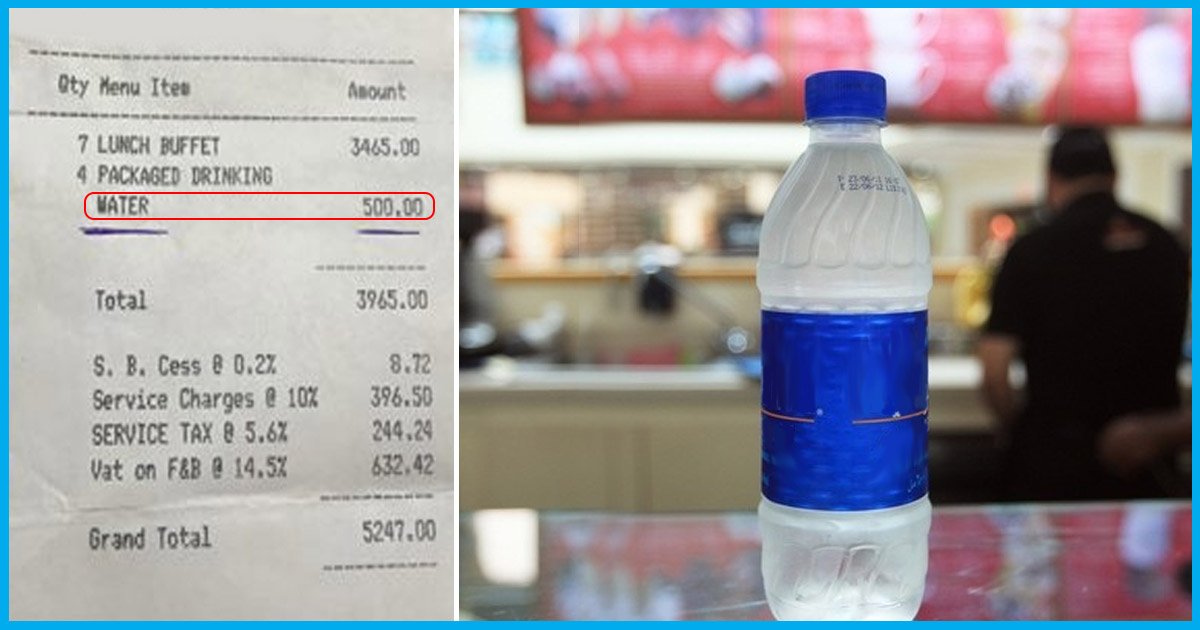 Karnataka: Malls, Restaurants Raided On Complaints Of Overcharging For Water Bottles
