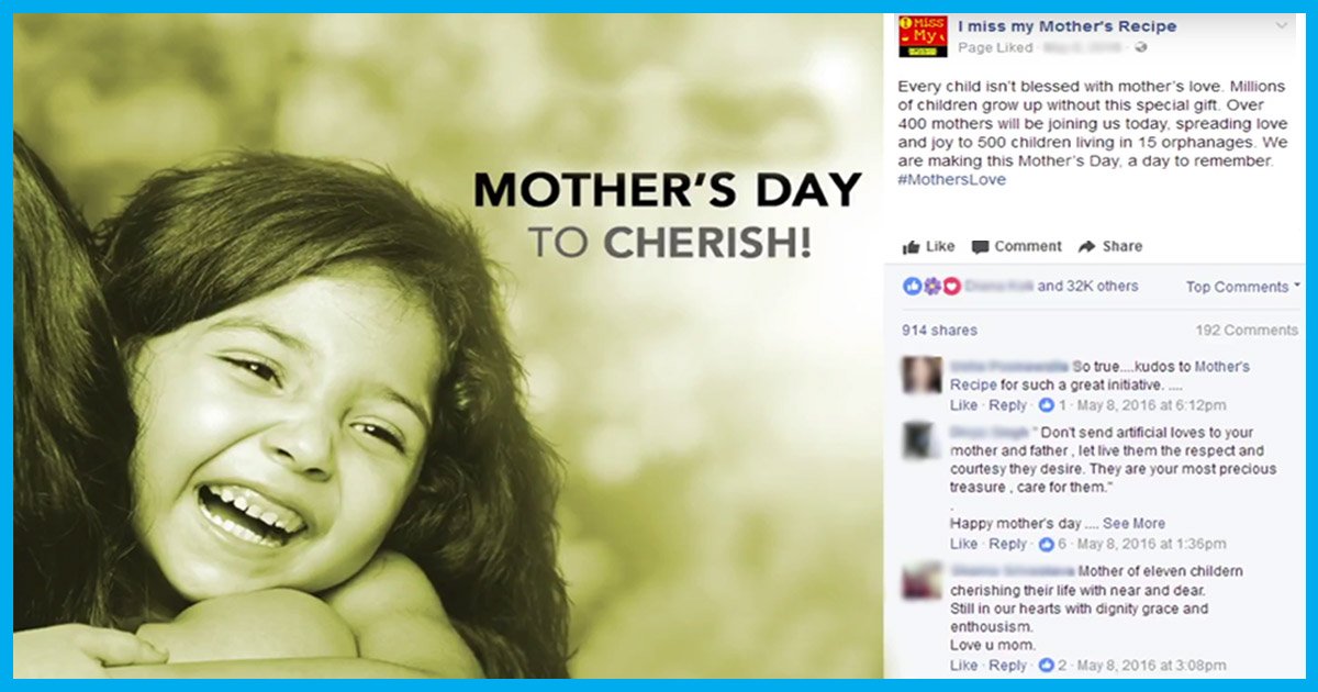 The Most Precious Gift For A Child Is A Mothers Love; 2 Crore Children In India Dont Have That