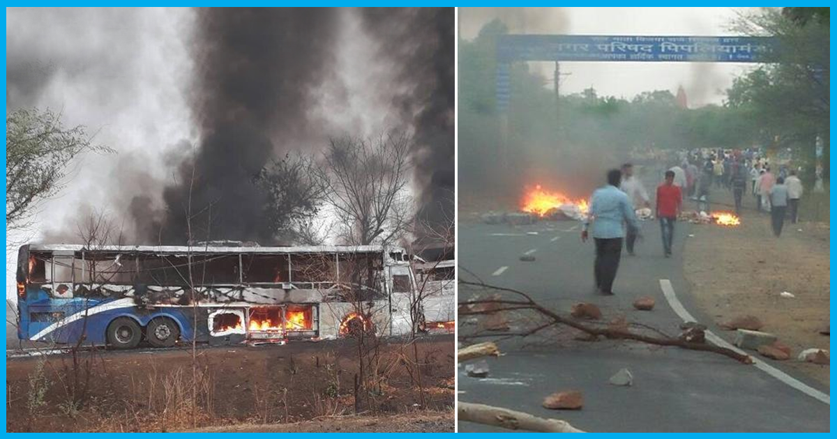 MP Farmer Protests: Buses, Police Stations Torched, Toll Plaza Vandalised And Looted