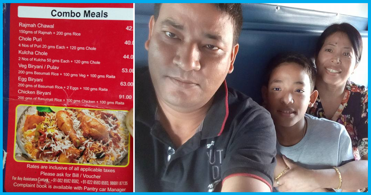 Voice Of A Customer: Overcharged For A Railway Meal, He Raised The Issue And Got His Money Back