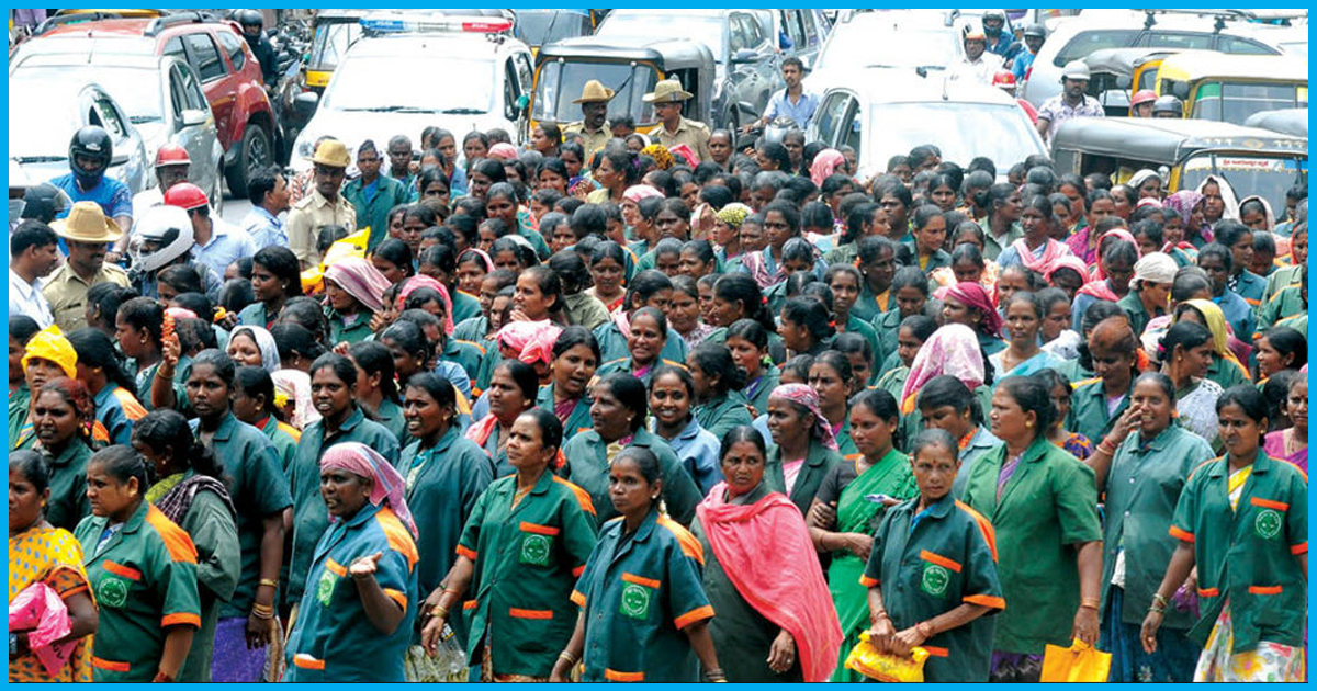 Bangalore: BBMP’s Pourakarmikas On Indefinite Strike, Garbage Disposal At Stake