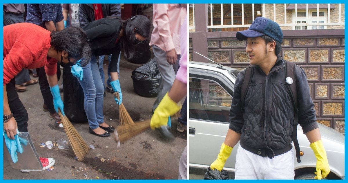 Meet The 24-Year-Old Who Is On A Mission To Make Shillong A Litter-Free City