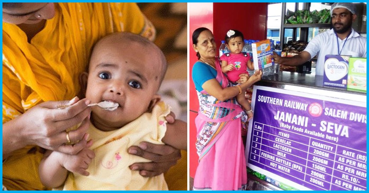 Indian Railways Launched Janani Sewa Scheme To Provide Baby Food At Stations