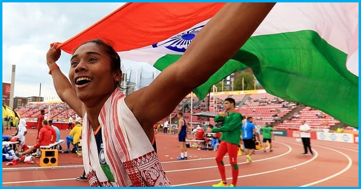 From Training At Rice Fields To Being The First Indian To Win Gold On The Track - Hima Dass Inspiring Journey