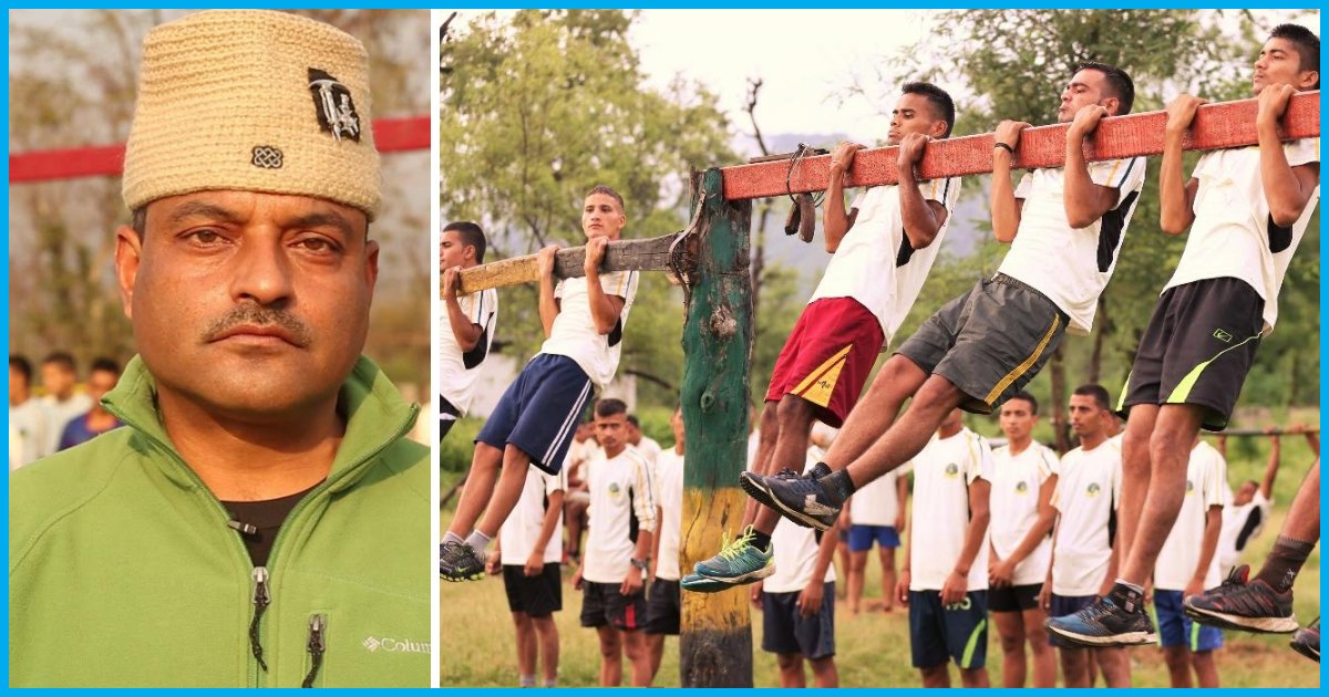 This Colonel Helped Rehabilitate Uttarakhand After The 2013 Floods & Trained Over 2000 Youngsters To Join The Army