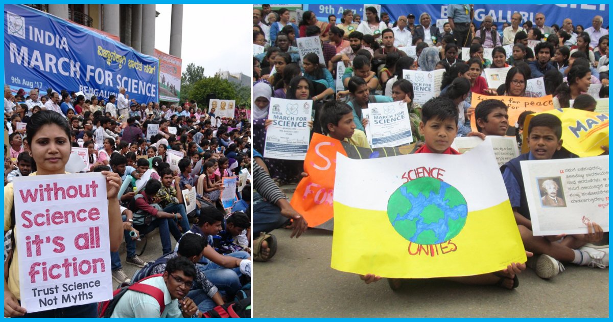Thousands Take To The Streets To March For Science In 25 Cities Across India