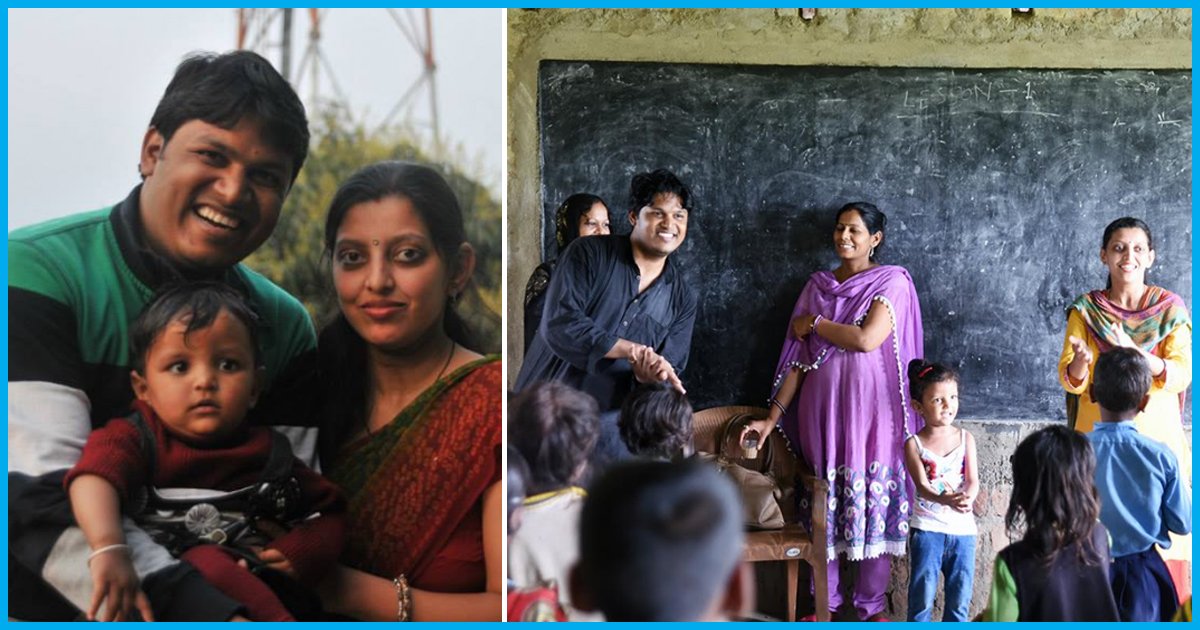 This Couple From Bihar Is Innovating Education Among The Primary School Children Through Storytelling