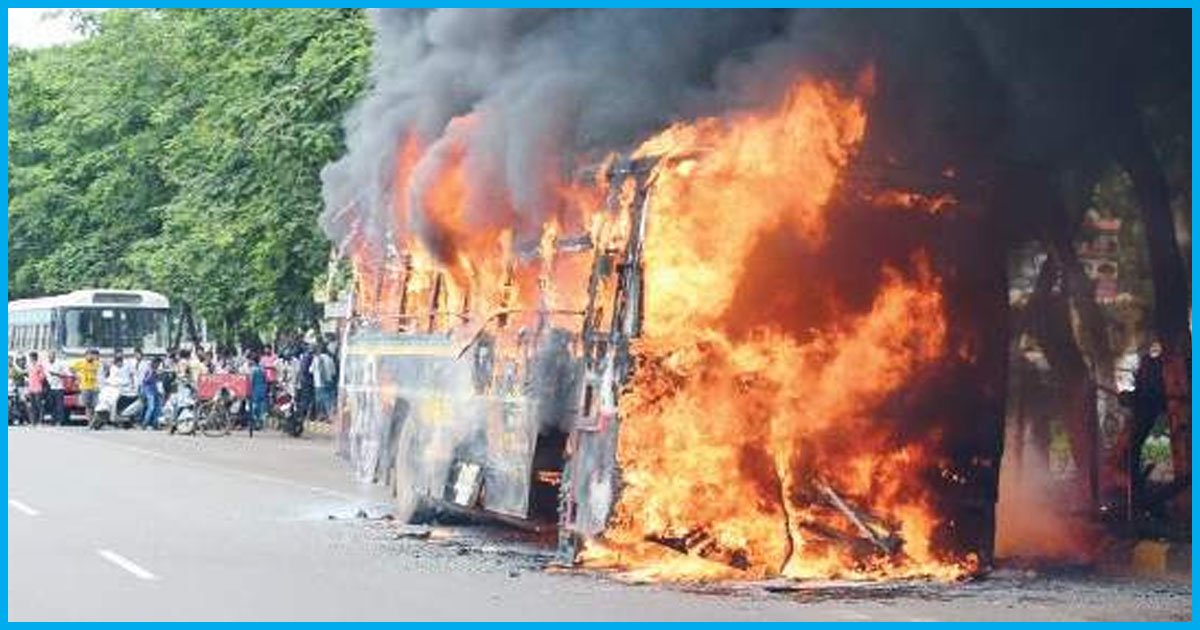 Andhra Pradesh: Alert Bus Driver Saves 70 Passengers From Burning Bus