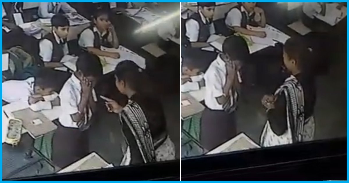 Video: Class 3 Student Slapped 40 Times By Teacher For Not Saying “Present, Ma’am” In Lucknow
