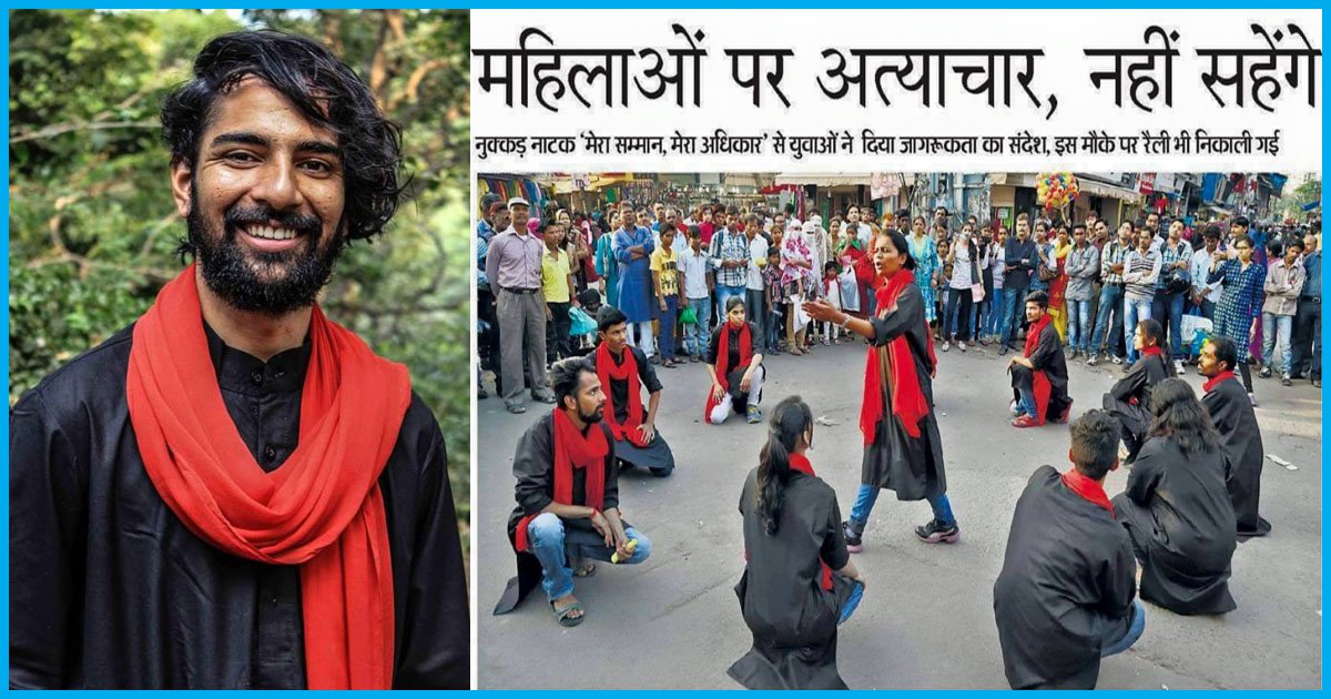 Once Differently-Abled Himself, This Street Actor Walked Halfway Across India To Create Awareness On Social Issues