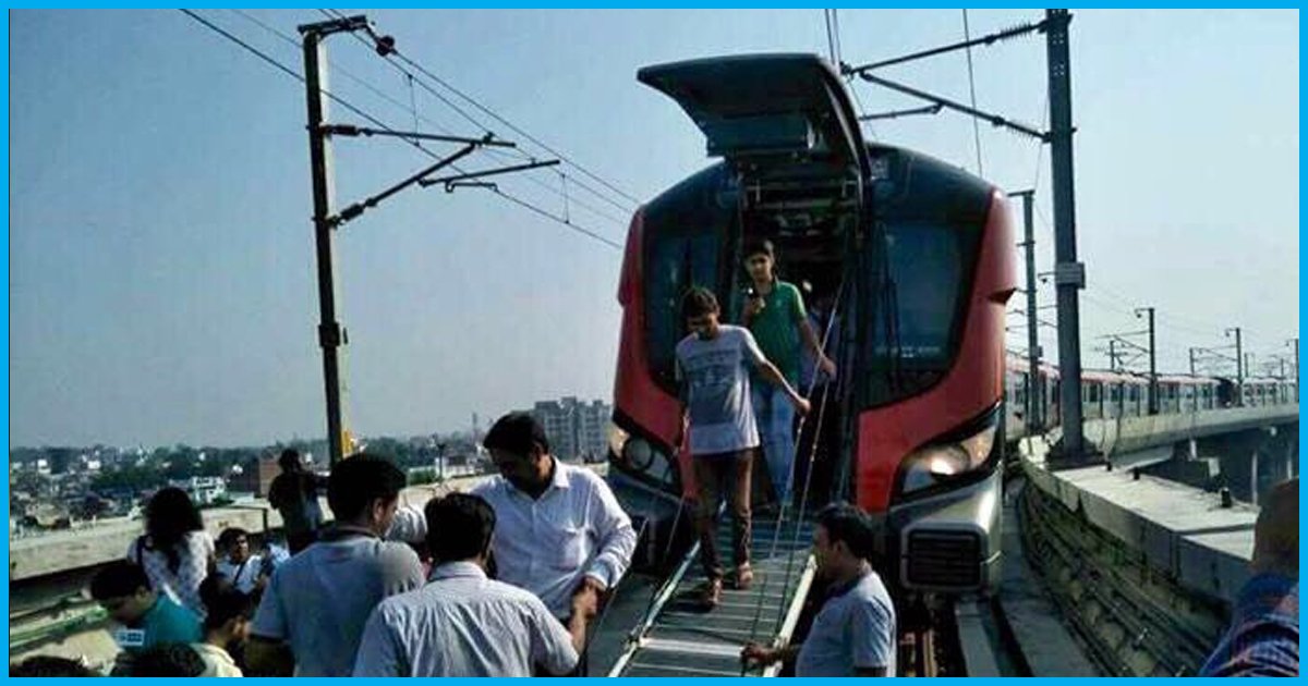 Lucknow Metro Train Breaks Down On Day First, Over 100 Passengers Had To Be Evacuated