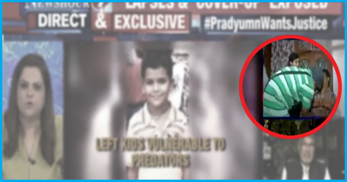 No Way To Behave: Republic TV Reporter Harasses Father Of Murdered 7-Yr-Old On Live TV