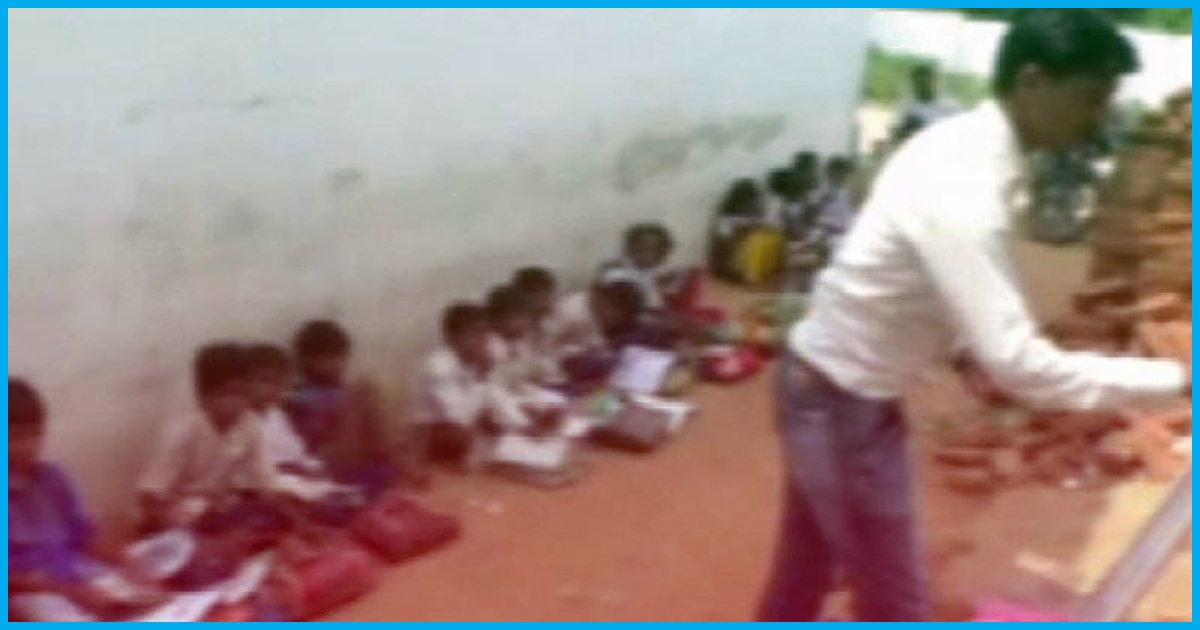 Teachers In Chattarpur, MP Teach Students On The Road Due To Lack OF Building For 3 Years