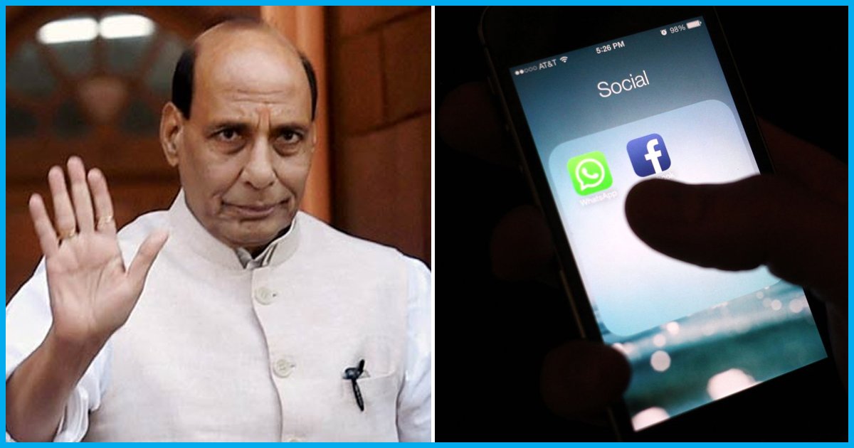 “Don’t Believe WhatsApp Forwards Without Verifying Them”: Home Minister Rajnath Singh