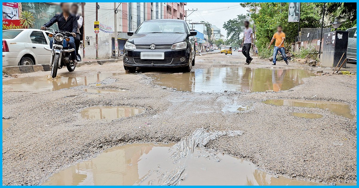Over 10,000 Lives Were Claimed By Potholes In The Last Three Years, Across India