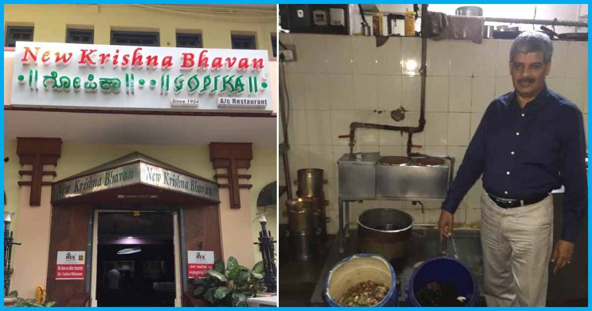 This Bengaluru Man Has Been Managing A Zero Waste Restaurant, Know How He Makes It Possible