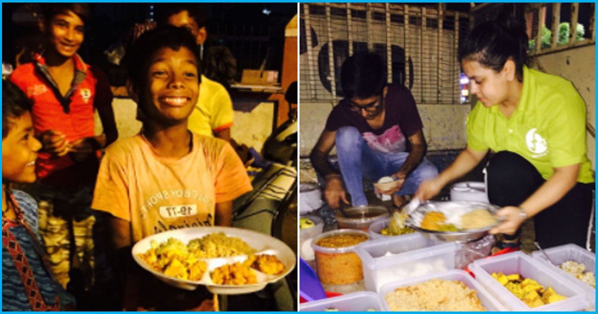 This Ahmedabad Girl & Her Friends Donate Excess Food To More Than 600 People At 1 AM Every Night