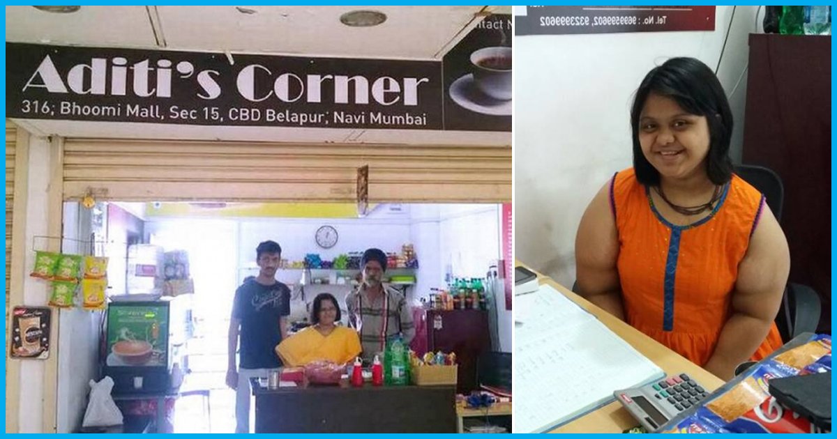 Meet Aditi, A 23-Yr-Old With Down’s Syndrome Who Runs Her Own Cafe In Mumbai