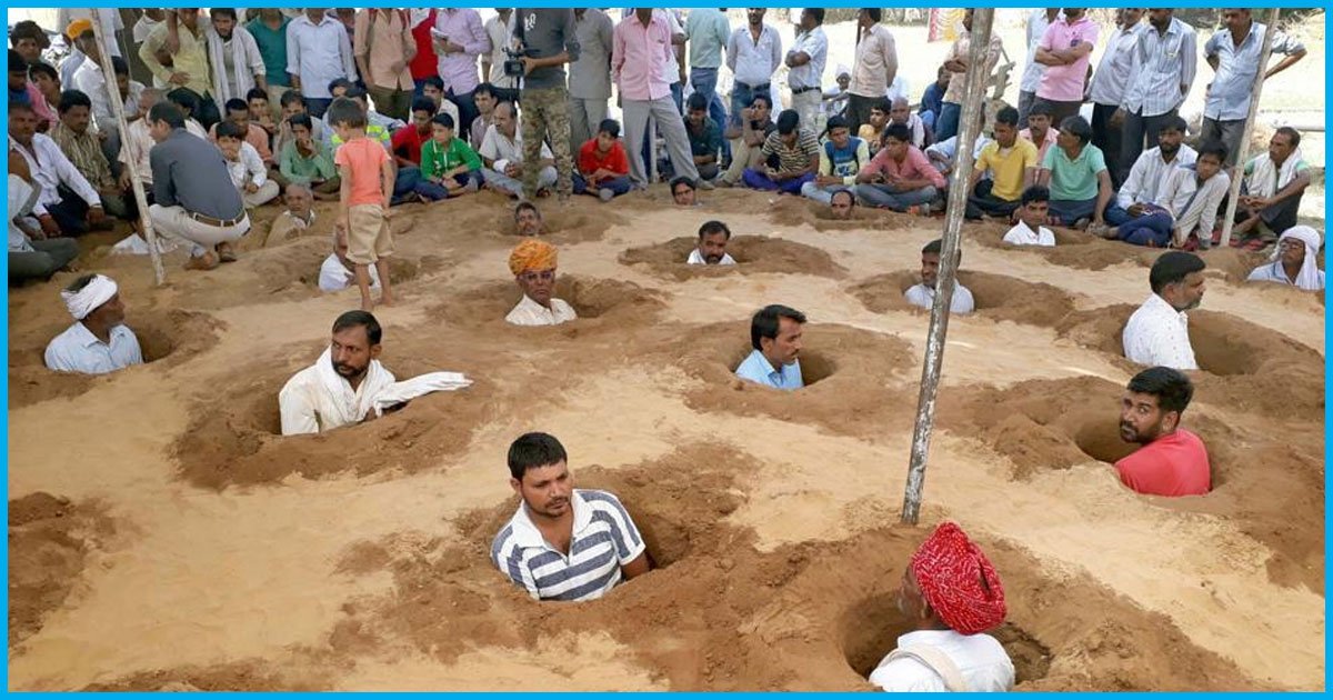 Rajasthan Farmer Protest Ends After Nearly A Month Of Deadlock; Know Why The Farmers Had ‘Buried’ Themselves In Ground