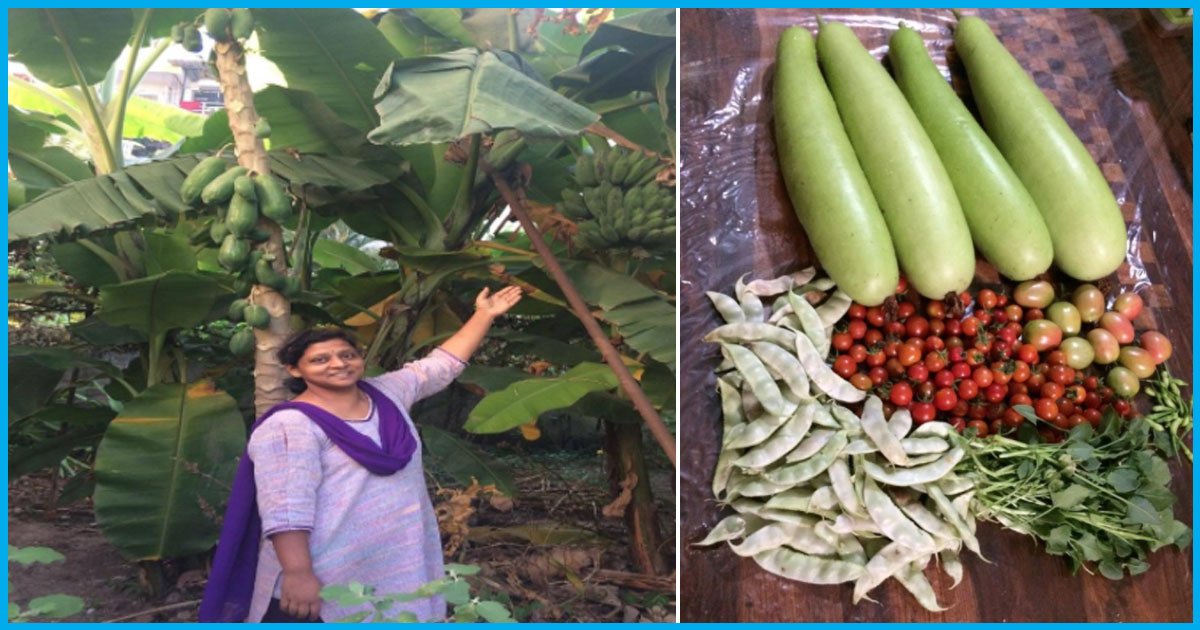 Pune Woman Converts 3,500sqft Plot Into A Garden Which Feeds 10-12 People Daily