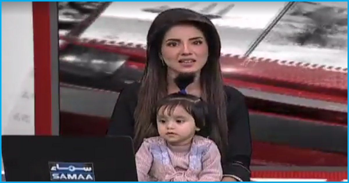 Pakistani Anchor Hosts Show With Her Daughter To Protest Rape And Murder Of A 7-Yr-Old Girl