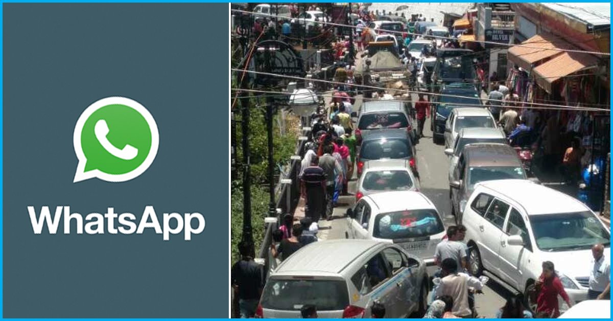 Thanks To A WhatsApp Group, Now People Use Carpools In Mussoorie To Reduce Traffic