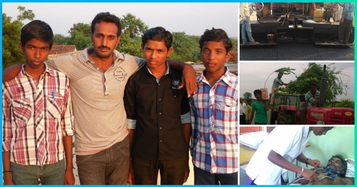 This Man From Andhra Pradesh Is Uplifting His Village With Help Of Villagers, Friends And Government