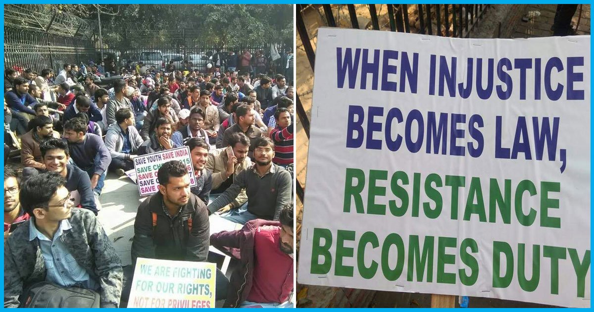 Students Protest In Delhi As Over 10,000 Aspirants Wait For Jobs Even After Qualifying SSC Exam