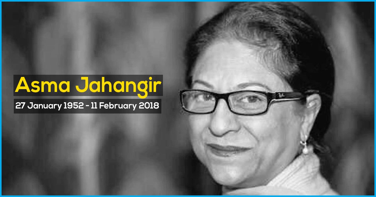 Asma Jahangir, The Prominent Pakistani Human Rights Activist, Has Passed Away; Know About Her
