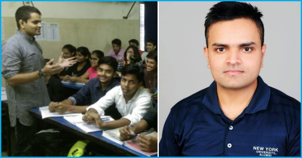 This 27-Yr-Old Provides Free Coaching To Underprivileged Students Preparing For Board Exams In Bihar