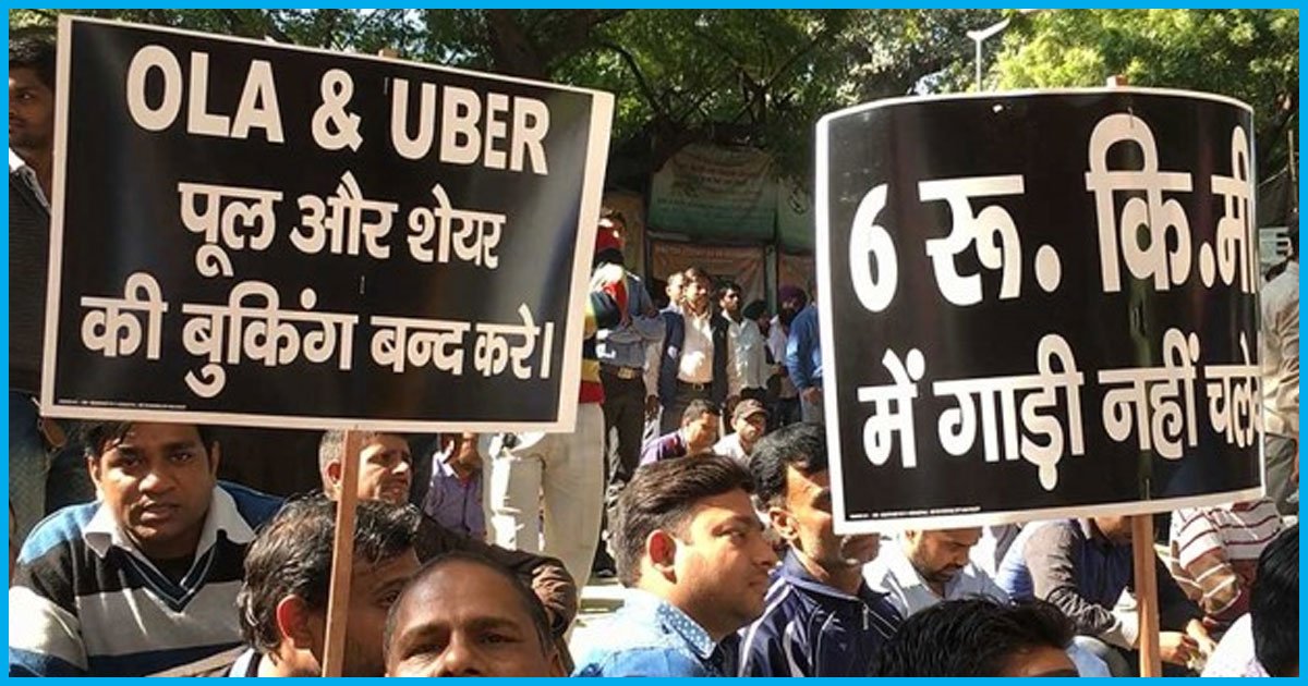 Ola & Uber Drivers On An Indefinite Strike From Today In Major Cities