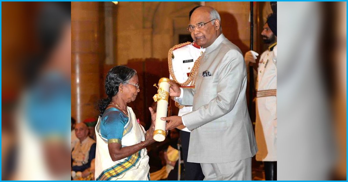 Meet Smt Lekshmikutty Who Was Awarded Padma Shri For Her Knowledge And Service In Traditional Medicine