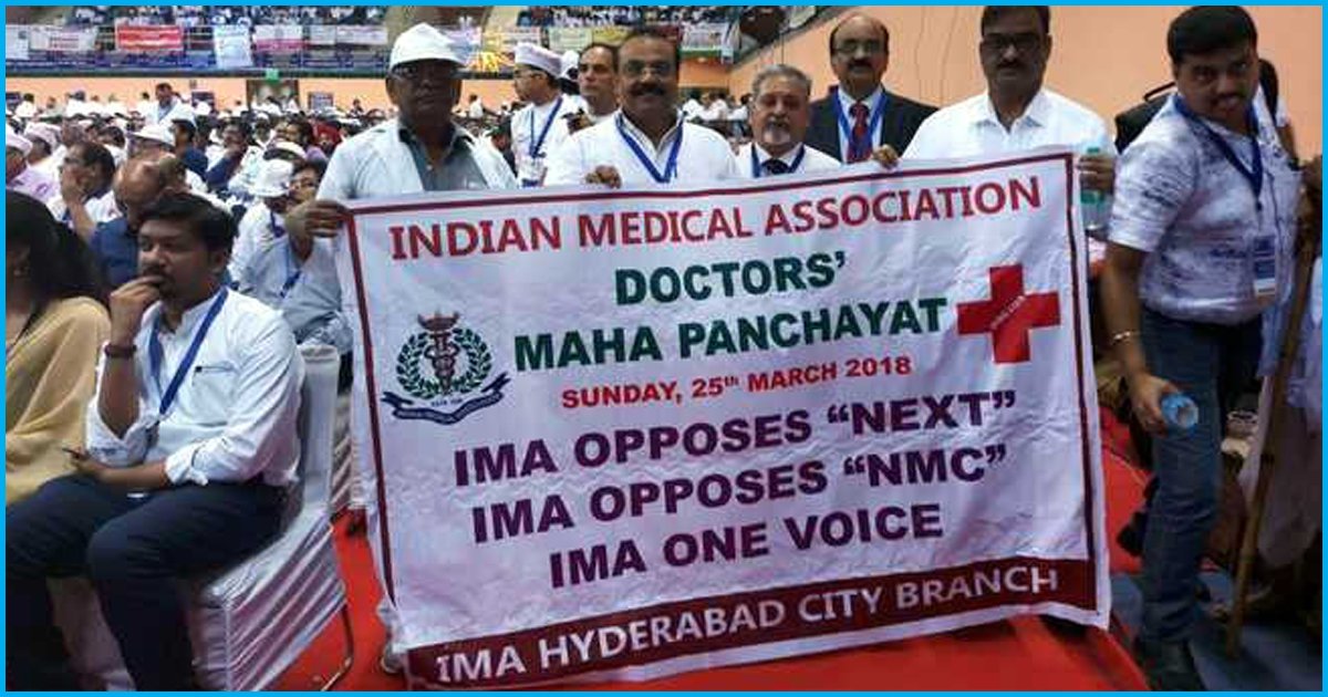 Indian Medical Association Calls For Indefinite Strike From April 2 Over Change In NMC Bill