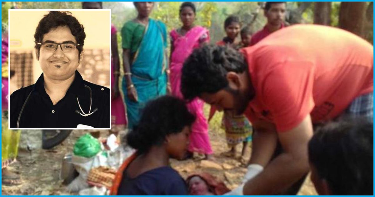 Odisha: This 29-Yr-Old Doctor Crossed Hill & River To Reach Pregnant Tribal Woman