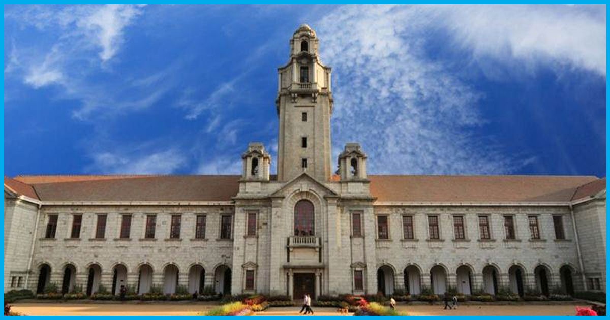 IISc Bangalore Best University In Country As Per NIRF Ranking 2018