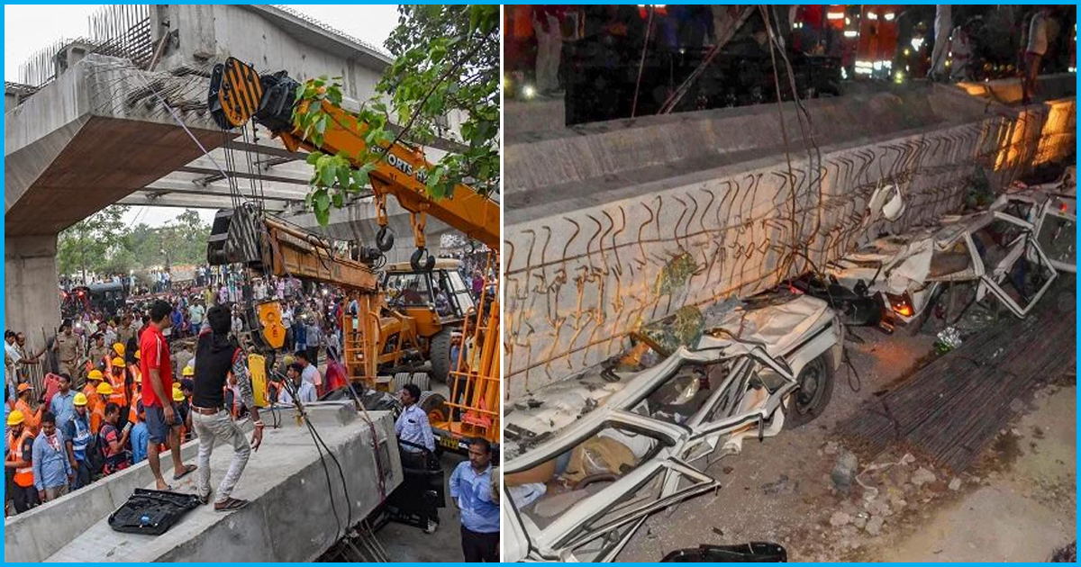 Varanasi: Rs 129 Crore Flyover Under Construction For 2 Years Collapses & Kills At Least 15