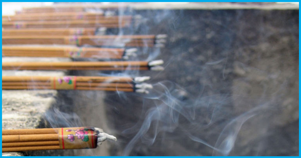 This Is How Incense Sticks Pollution Is Damaging Your Health