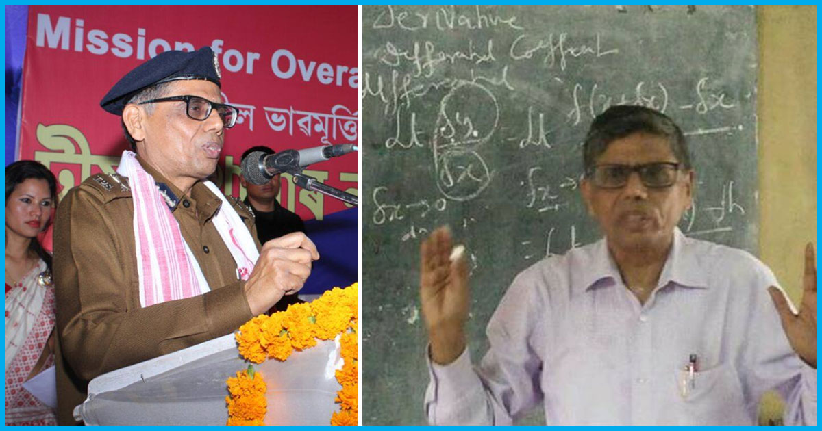 This Former DGP Of Assam Starts His Post Retirement Journey As A Teacher In Government School
