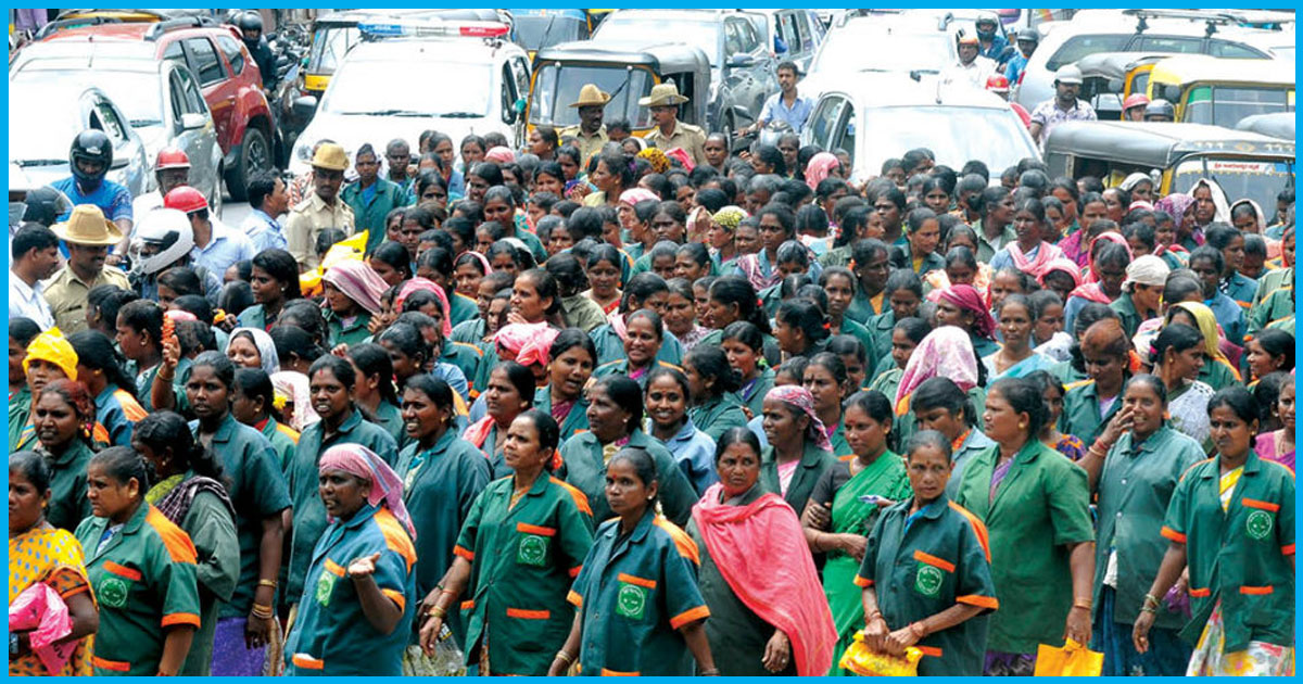 No Salary For Last Five Months, Bengaluru Sanitary Workers Struggle To Survive
