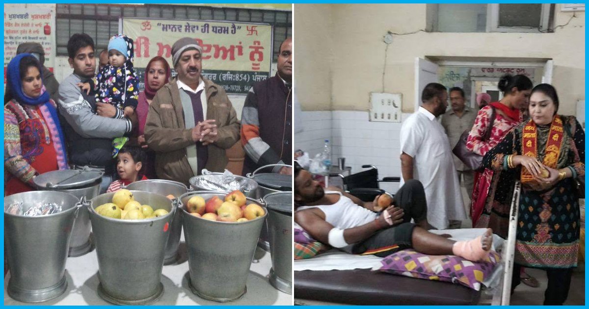 Punjab-Based NGO, Shri Durga Sewa Dal Feeds Patients And Attendees Free Of Cost